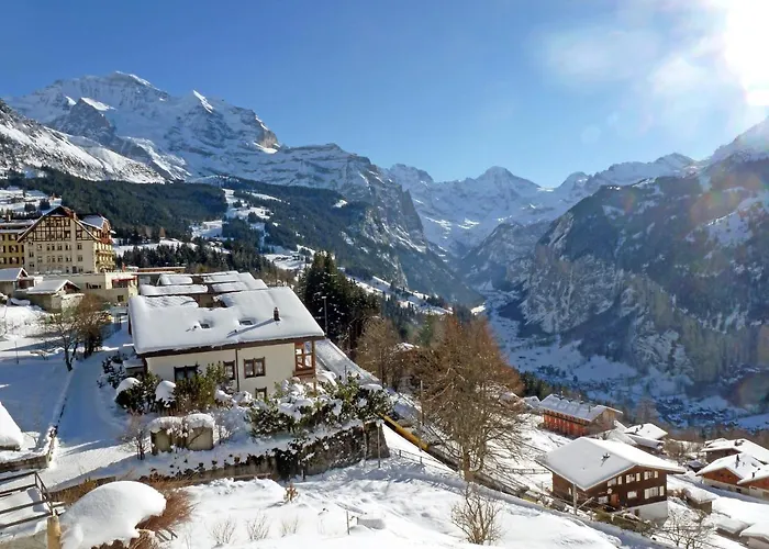 Apartment Panoramapark Soleil Haus D 3 By Interhome Wengen