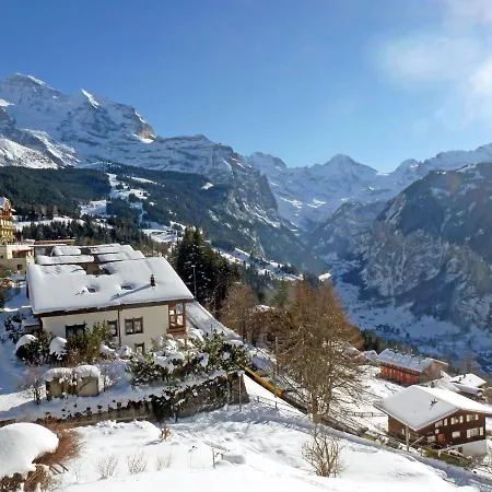 Appartamento Panoramapark Soleil Haus D 3 By Interhome Wengen